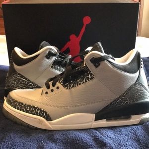 Jordan 3 Wolf Gray